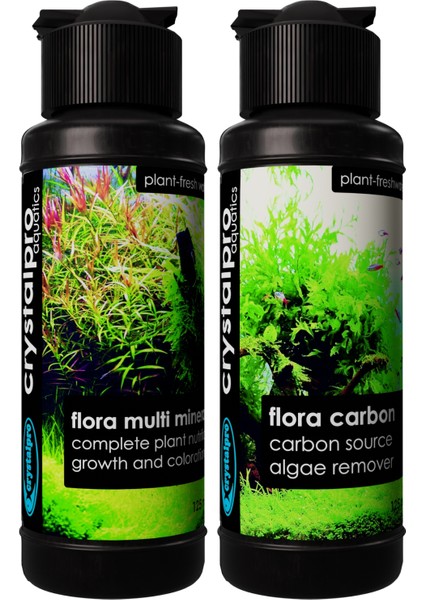 Low Tech Bitkili Akvaryum Gübre Seti 2X125ML - Kapsamlı Mineral Ve yosun önleyici