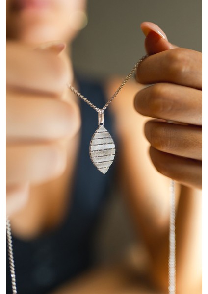 Glob Kolye Silver - Gümüş Kolye