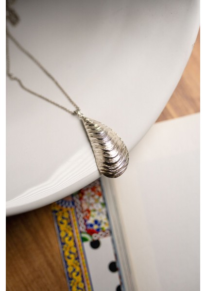 Shell Kolye Silver - Gümüş Kolye