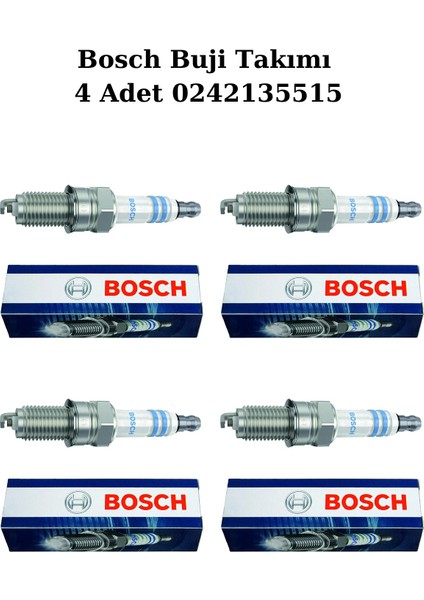 Fiat Punto 1.2 60 Hp Buji Seti Bosch 1999-2006