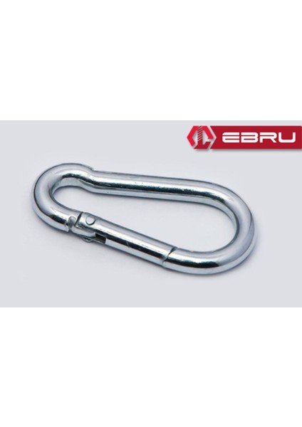 12 mm yaylı karabina, dayanıklı ve güvenilir, 2 yıl garanti ile kullanımda.