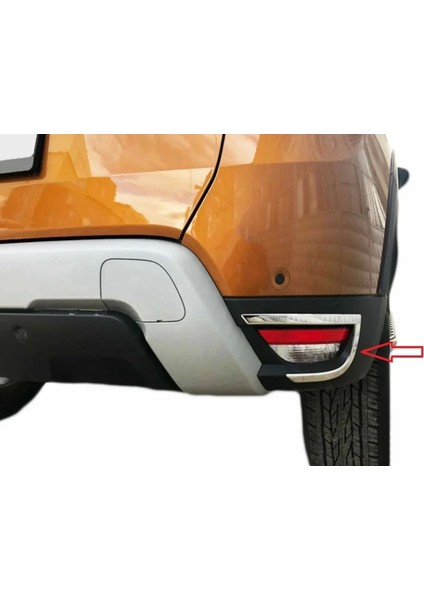 Dacia Duster Arka Reflektör Çerçevesi 2 Parça P.çelik 2018 ve Sonrası modelleri