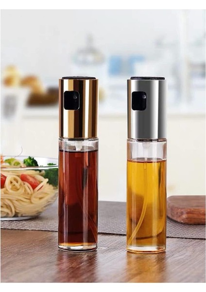 Cam Şişe Zeytinyağı ve Sirke Yağdanlık 100 ml