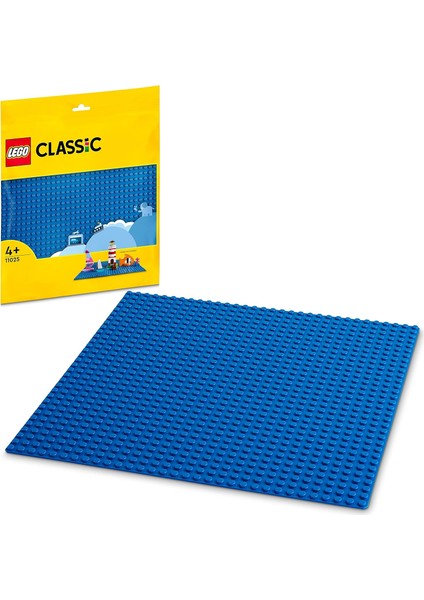 Classic Mavi Plaka 11025-4 Yaş ve Üzeri LEGO Severler Için LEGO Zemini (1 Parça)