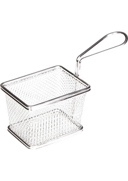 Patates Sunumu Paslanmaz 10X7,5X7,5 cm