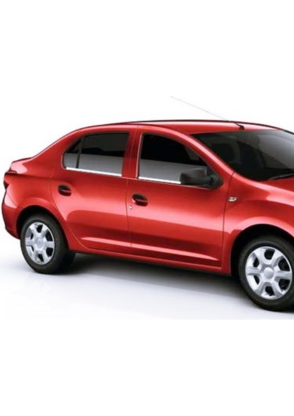 Dacia Logan Sedan Krom Cam Çıtası 4 Prç P.çelik 2004-2012 Arası