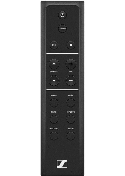Ambeo Soundbar Max - Uzaktan Kumanda