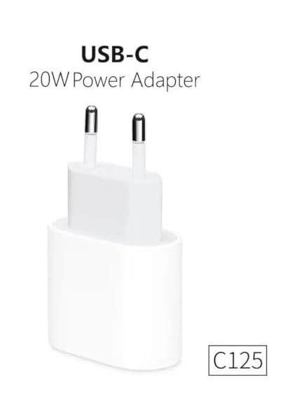 C125 20W Usb-C Hızlı Sarj Adaptörü