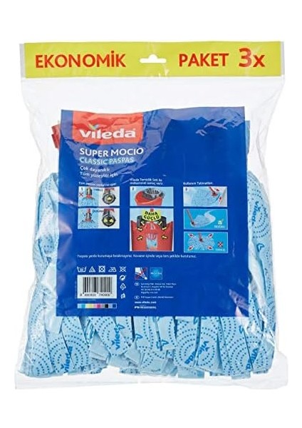 Klasik Yedek Paspas, 3 Parça