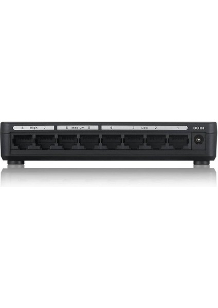 Zyxel GS-108S V2 8X10/100/1000 Port Yönetilemeyen Desktop Switch