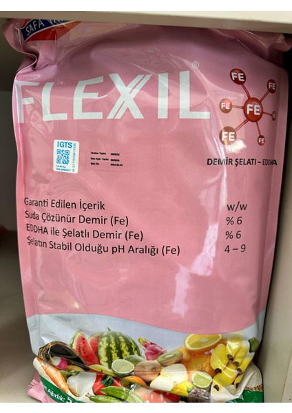 Flexil Şelatlı Demir Safa Tarım 5 kg