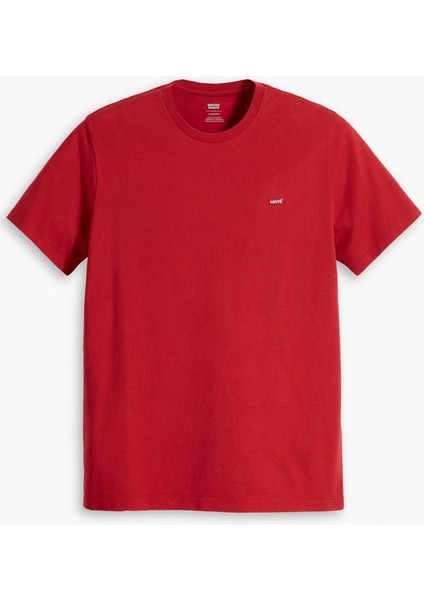 Erkek Arma Logo Kırmızı Basic T-Shirt - 003VJ-0000