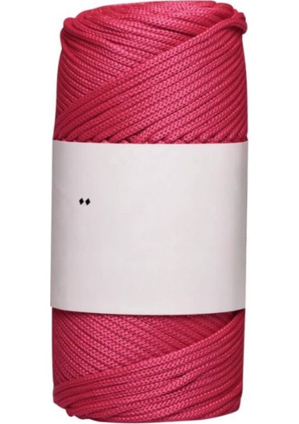 Makrome Ipi 3mm Polyester Fuşya