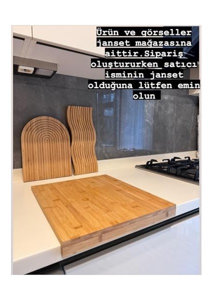 Kenarlı Kesme Tahtası 45 * 38