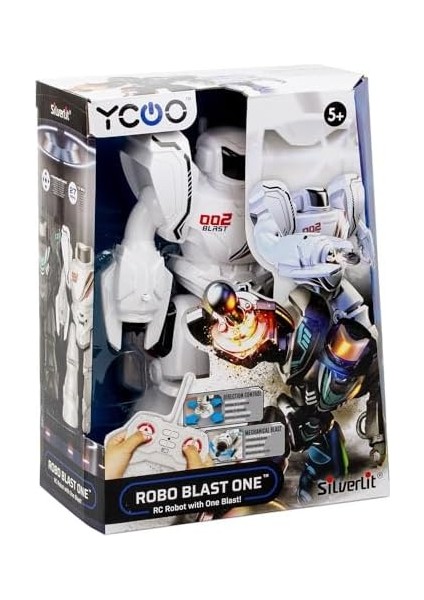 Robo Blast One Uzaktan Kumandalı Robot - Siyah