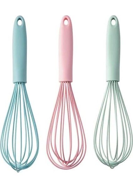 Home Büyük Boy Silikon Çırma Teli,silikon Çırpıcı,yumurta,ayran ve Pasta Için Çırpma Teli (1)