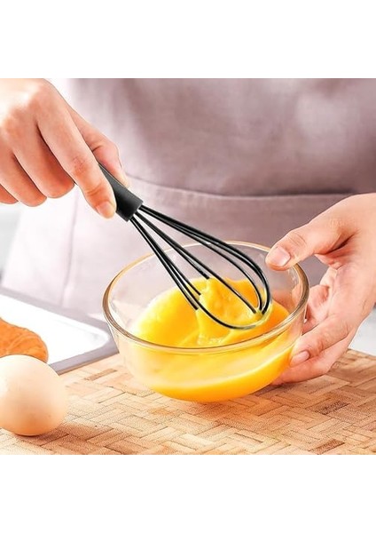 Home Büyük Boy Silikon Çırma Teli,silikon Çırpıcı,yumurta,ayran ve Pasta Için Çırpma Teli (1)
