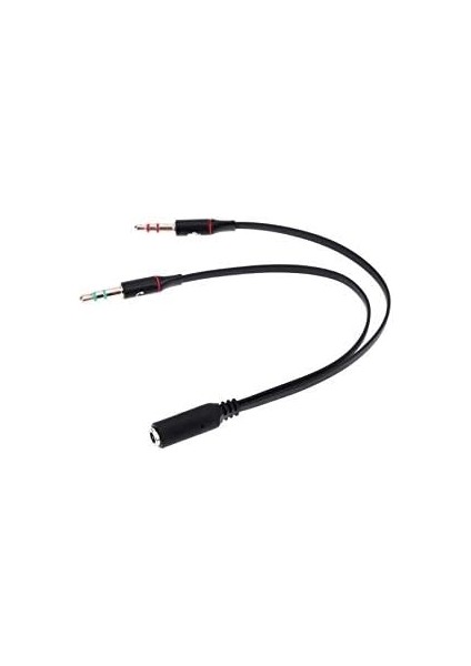 4457 Kulaklık Mikrofon Çevirici Ayırıcı Dönüştürücü Çoklayıcı Adaptör