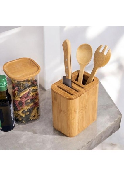 Bambu Bıçaklık Kaşıklık Düzenleme Tezgah Üstü Bıçaklık Kaşıklık indirimleri