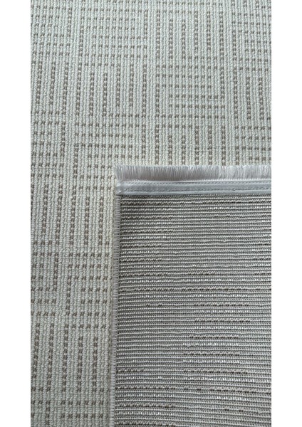 Veranda RU09A Kahve Bej Silinebilir Yumuşak Leke Tutmaz Antialerjik Bukle Halı modelleri