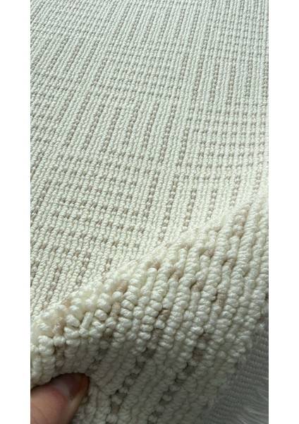 Veranda RU09A Kahve Bej Silinebilir Yumuşak Leke Tutmaz Antialerjik Bukle Halı fırsatları