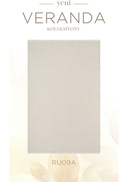 Veranda RU09A Kahve Bej Silinebilir Yumuşak Leke Tutmaz Antialerjik Bukle Halı indirimleri