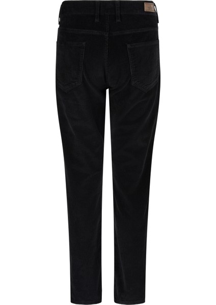 Siyah Dinamik Fit 5 Cep Kadife Pantolon fiyatları