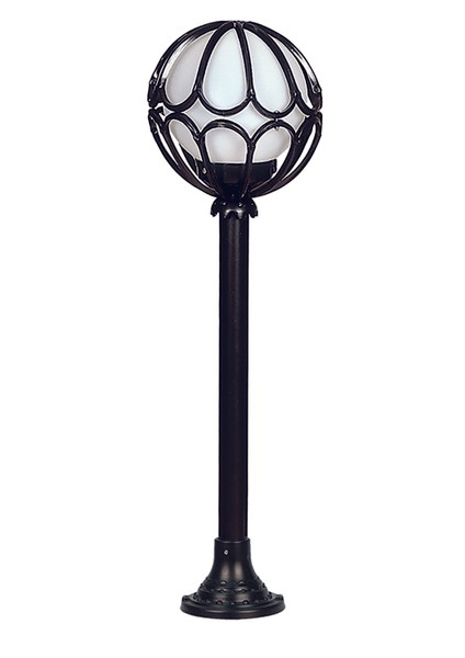 Villa Otel Site Bahçe Duvar Çim Aydınlatma Armatürü Boy 95CM Bollard Aydınlatma