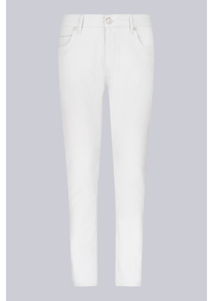 Taş Slim Fit 5 Cep Pamuklu Kanvas Pantolon