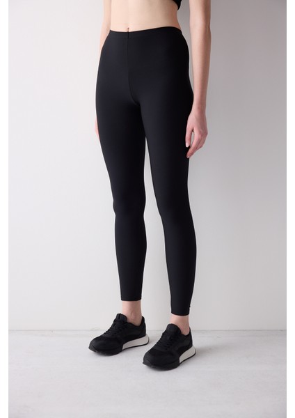 Siyah Yüksek Bel Miracle Slimmer Tayt