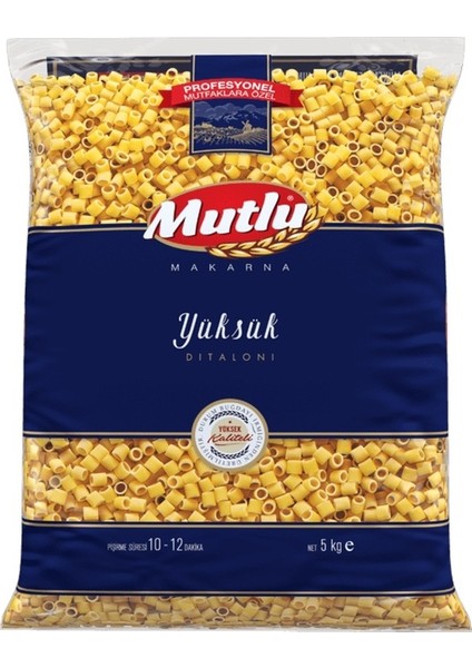 Yüksük Makarna 5 kg
