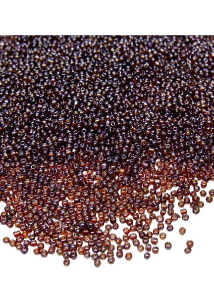 100 gr Şeffaf Kahve 06 Numara Hobi Boncuğu