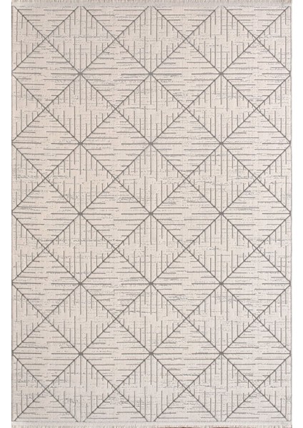 Halı Gina - 03049B - Krem Gri Halı 200 x 290