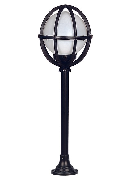 Villa Otel Site Bahçe Duvar Çim Aydınlatma Armatürü Boy 100CM Bollard Aydınlatma