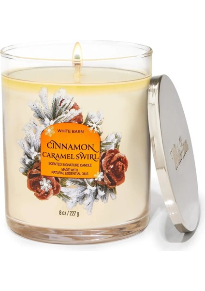 Cinnamon Caramel Swirl Orta Boy Mum 227 G
