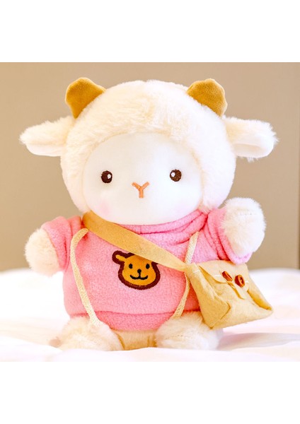 Sevimli Polk Koyun Bebek Peluş Oyuncak Yastık Hediye 21CM (Yurt Dışından)