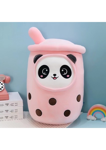 Simülasyon Meyve Süt Çay Kahve Fincanı Yastık Peluş Oyuncak Büyük 50CM (Yurt Dışından)