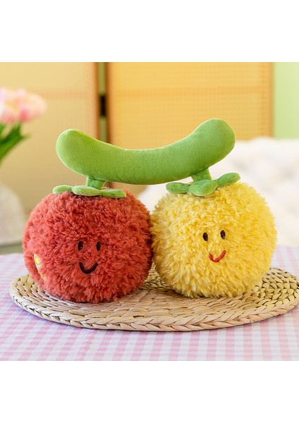 Yaratıcı Yeni Simülasyon Meyve ve Sebze Peluş Oyuncaklar 20CM (Yurt Dışından)