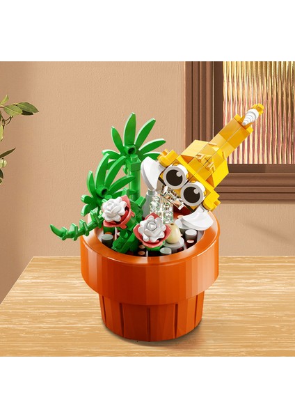 ile Uyumlu Aeonium Yapı Taşları Yaratıcı Montaj Oyuncakları Süsler Kız Hediyesi (Yurt Dışından)