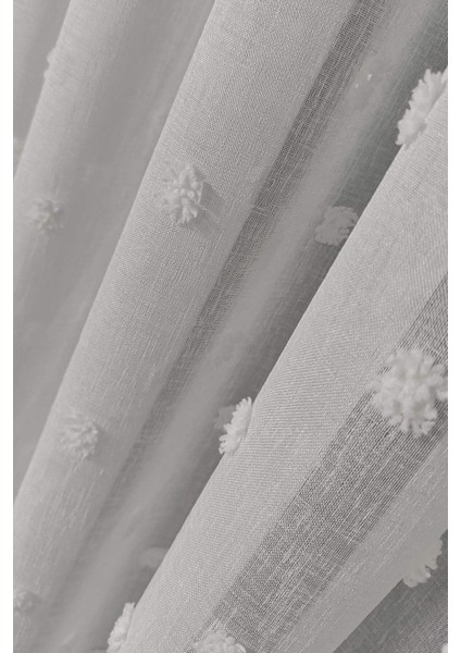 Catherine Keten Tül Perde Sık Pile - Ekstra Gramajlı - Kırışma Yapmaz