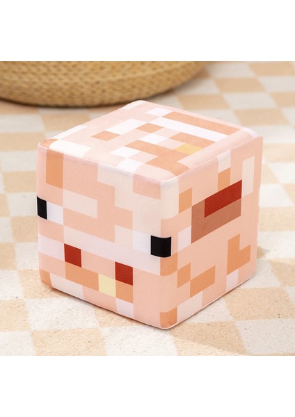 Benim Dünyam Mc Bittersweet Siyah Steve Tuzak Kutusu Çim Küp Yastık Yastık Bebek 20CM (Yurt Dışından)