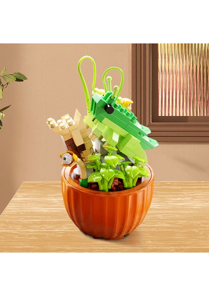 ile Uyumlu Aeonium Yapı Taşları Yaratıcı Montaj Oyuncakları Süsler Kız Hediyesi (Yurt Dışından)