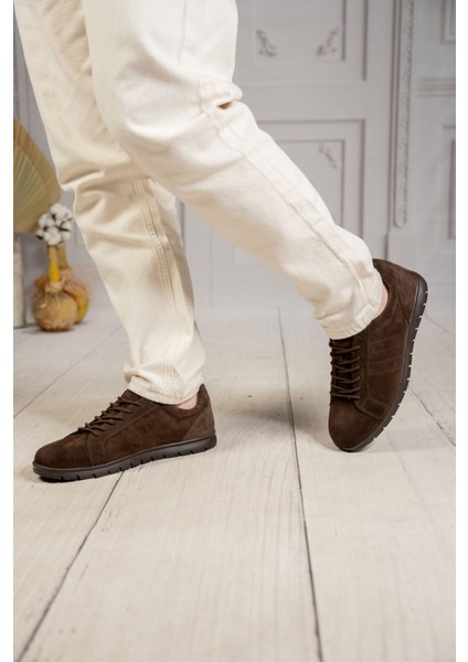 Erkek Günlük Bağcıklı Süet Ayakkabı