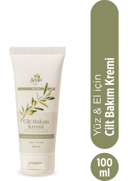 Zeytinyağı, Shea Yağı Zeytinyağı Özlü Cilt Bakım Kremi 100 ml