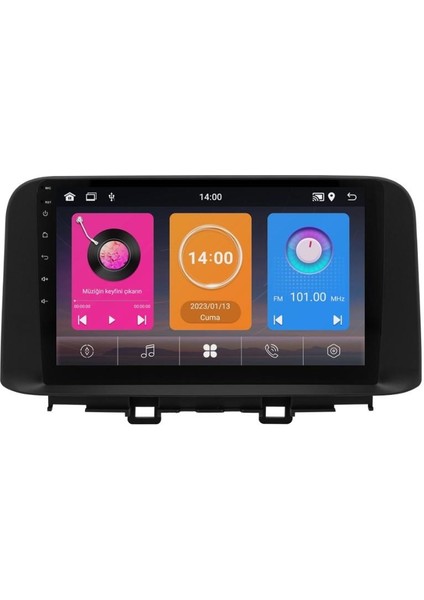 Hyundai Kona Android Multimedya Sistemi (2018-2022) For-X 6/128