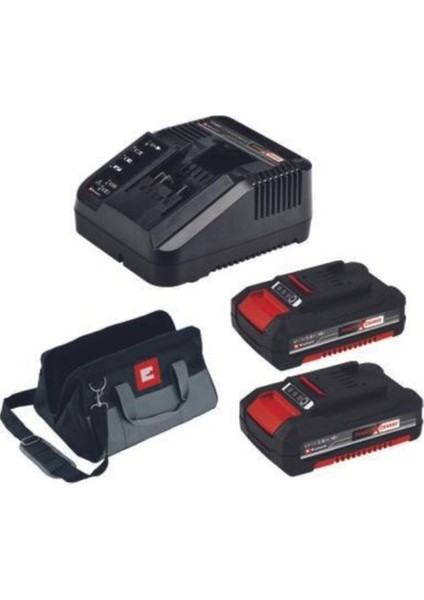 TP-18V Twin Pack Bl Kömürsüz Akülü Matkap -Akülü Vidalama 2X2.0AH Çantalı Set