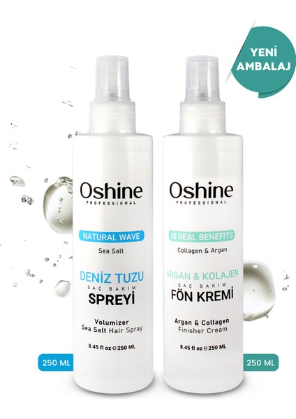 Deniz Tuzu Saç Spreyi - Argan Kolajen Etkili Saç Spreyi