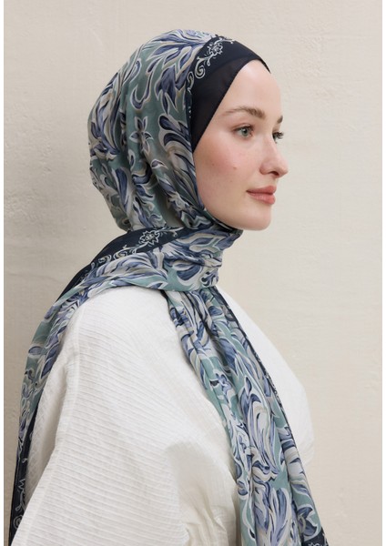 Laura Desen Ipek Krep Şal Mint fiyatları