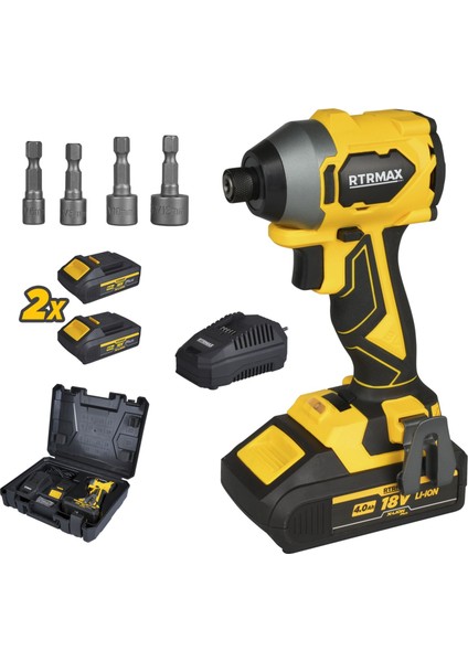 RTX3050 Şarjlı Torklu Vidalama Kömürsüz 230Nm 2x4 Ah Plus Çift Akü Hızlı Şarj X-Lion - Akü Dahil fiyatları