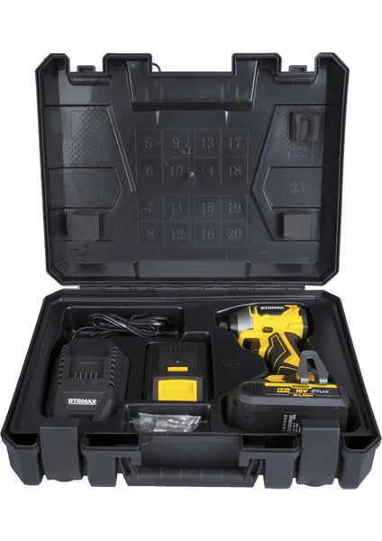 RTX3050 Şarjlı Torklu Vidalama Kömürsüz 230Nm 2x4 Ah Plus Çift Akü Hızlı Şarj X-Lion - Akü Dahil indirimleri